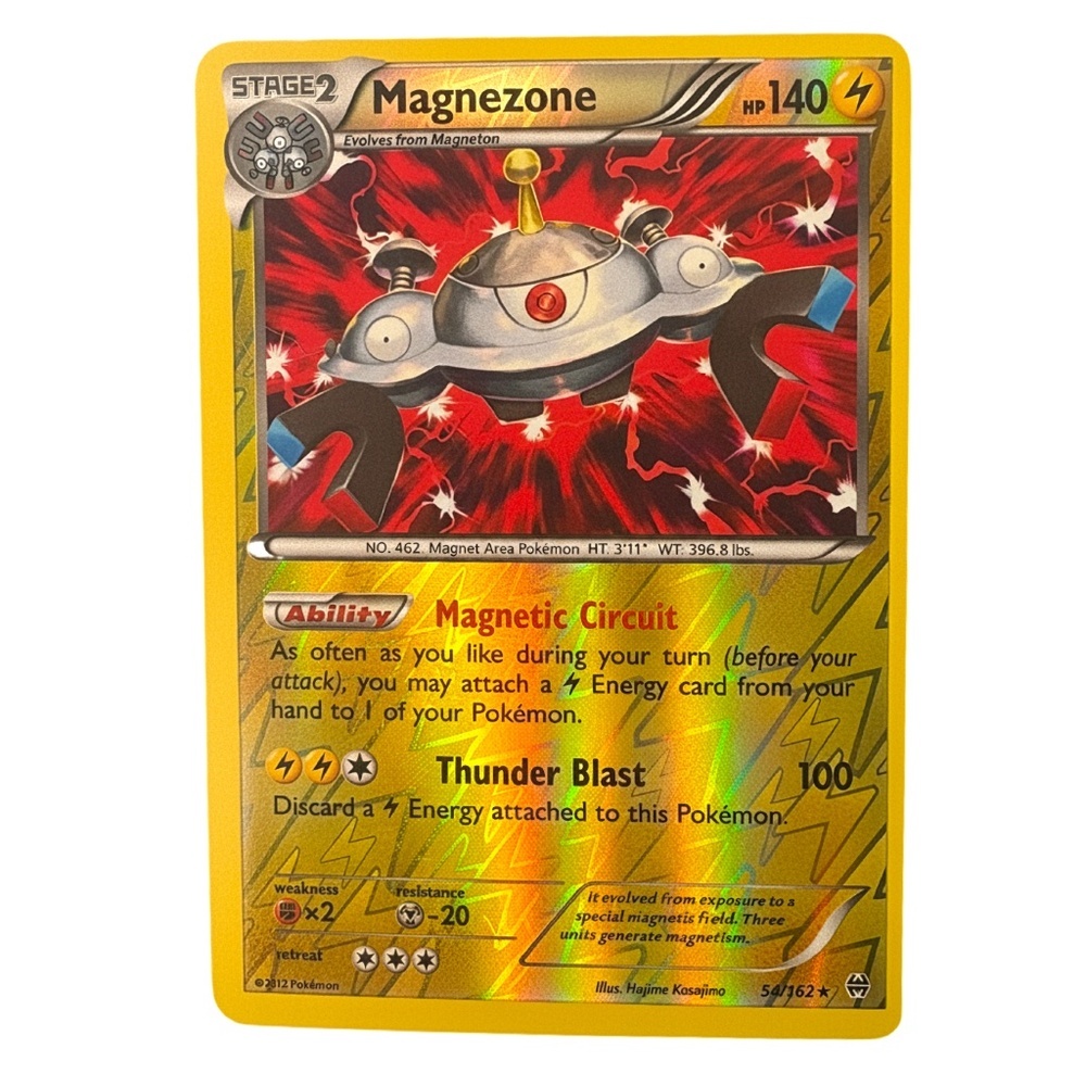 Magnezone 54/162 Reverse Holo Pokemon Card XY Breakthrough HP 140